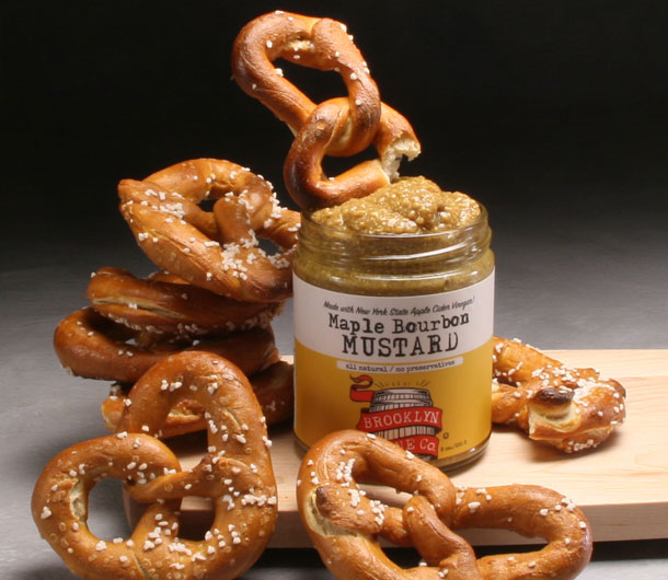 Pennsylvania Dutch Pretzels and Whole Grain Mustard Duo
