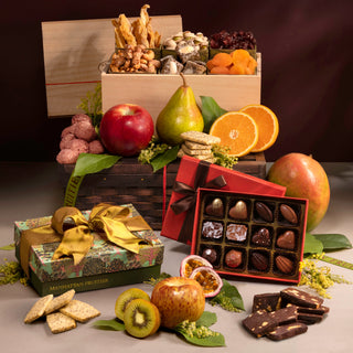 Clayton Fruit & Sweets Gift Basket
