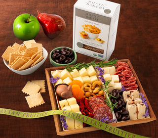 Signature Meat and Cheese Board with Fruit