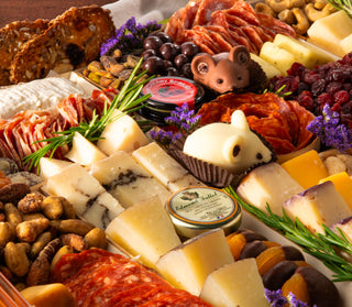 Grand Meat and Cheese Board with Fruit