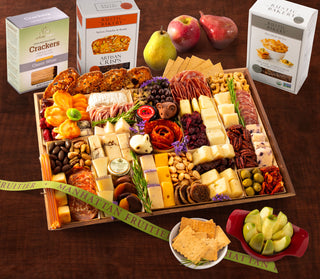 Grand Meat and Cheese Board with Fruit