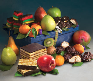 Haggadah Great Feeling Sweets Gift Basket Hamper (Kosher for Passover)