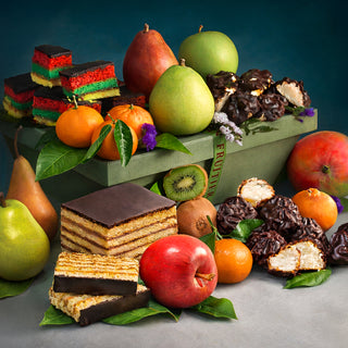 Haggadah Great Feeling Sweets Gift Basket Hamper (Kosher for Passover)