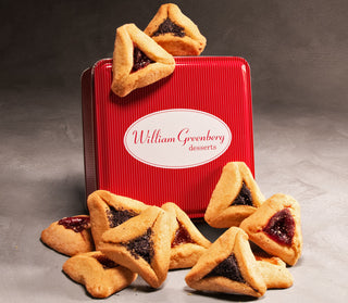 Hamantashen Tin from William Greenberg Bakery