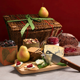 Stilton and Pear Basket