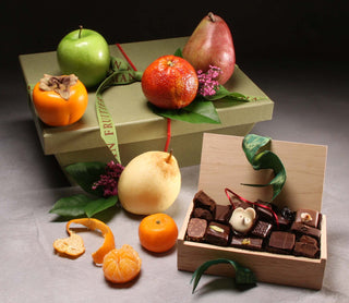 Pippin with L.A. Burdick Chocolates