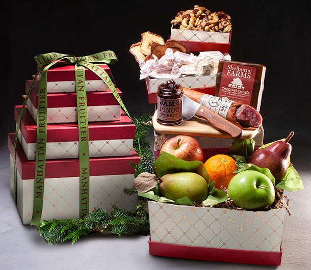 The Savory Gift Tower – Manhattan Fruitier