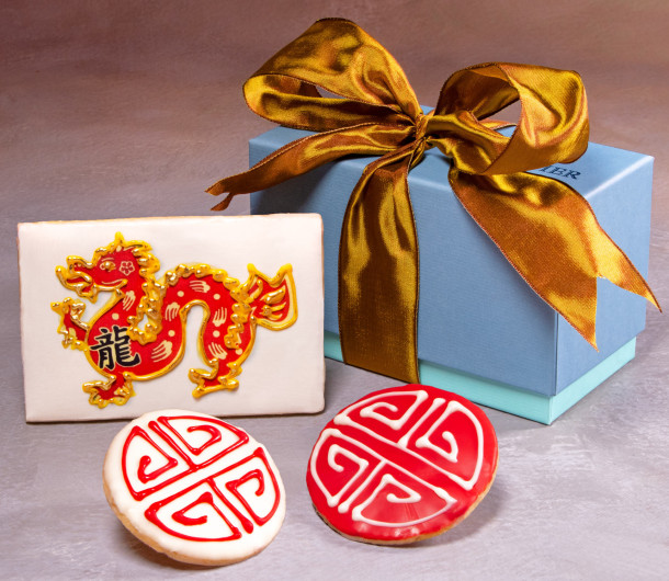 Year of the Dragon Lunar New Year Cookies