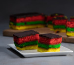Rainbow Cookies (Kosher for Passover)