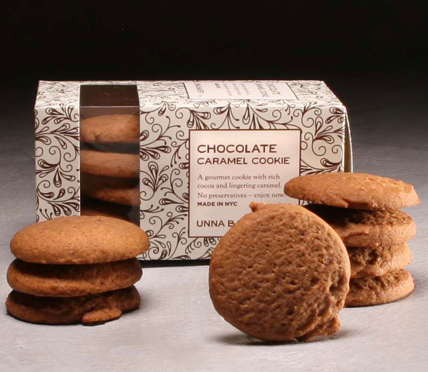 Organic Chocolate Caramel  Cookies